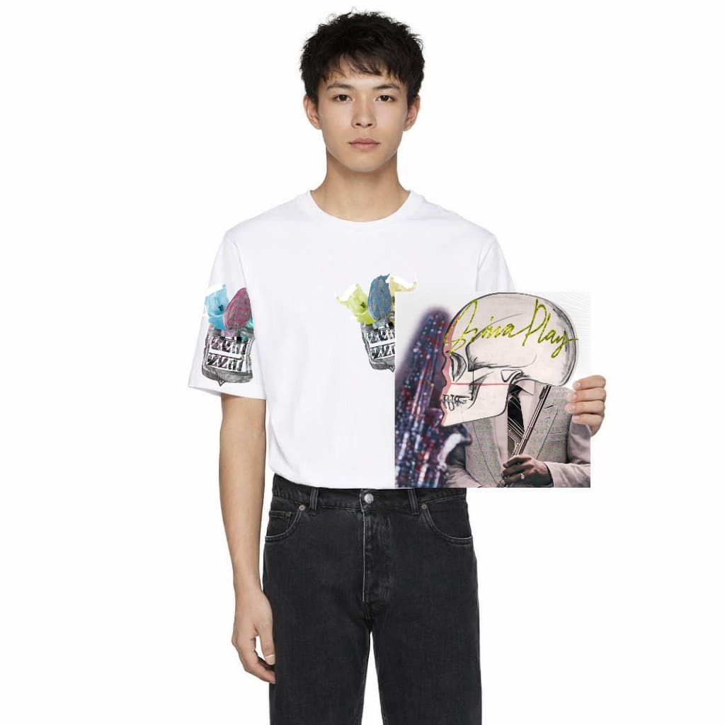 zzai zzai — founder wearing the zzai zzai shirt with album art